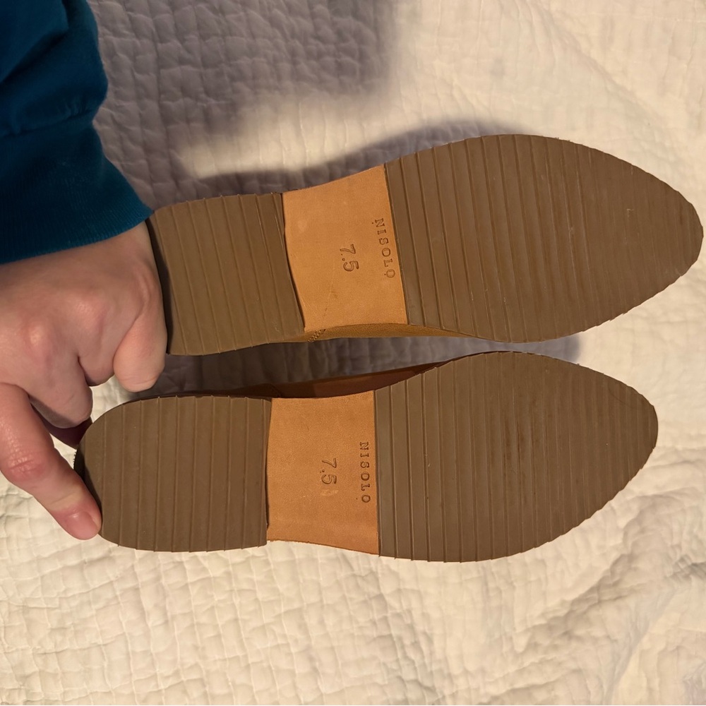 Nisolo Light Brown Ankle Booties - Picture 6 of 6